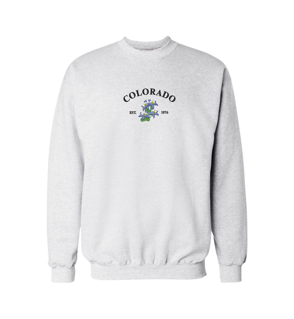 Colorado State Flower Crewneck