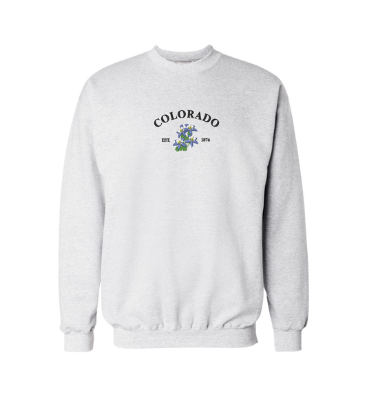 Colorado State Flower Crewneck