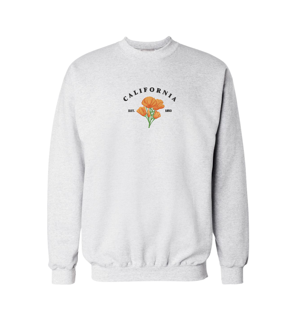 California State Flower Crewneck