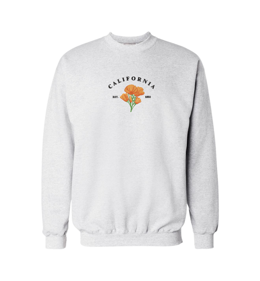 California State Flower Crewneck