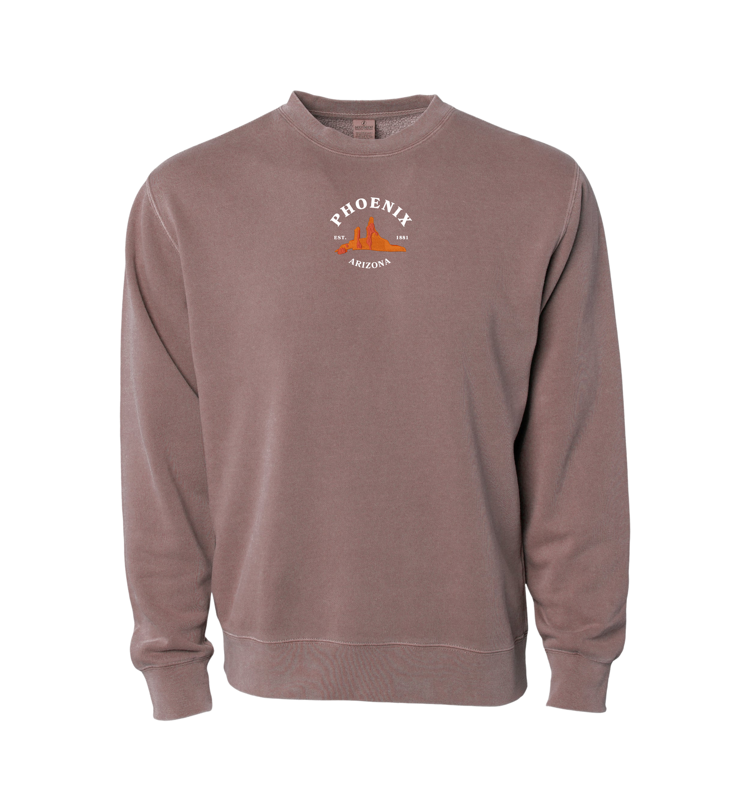 Phoenix Arizona Embroidered Sweatshirt - Desert City Design