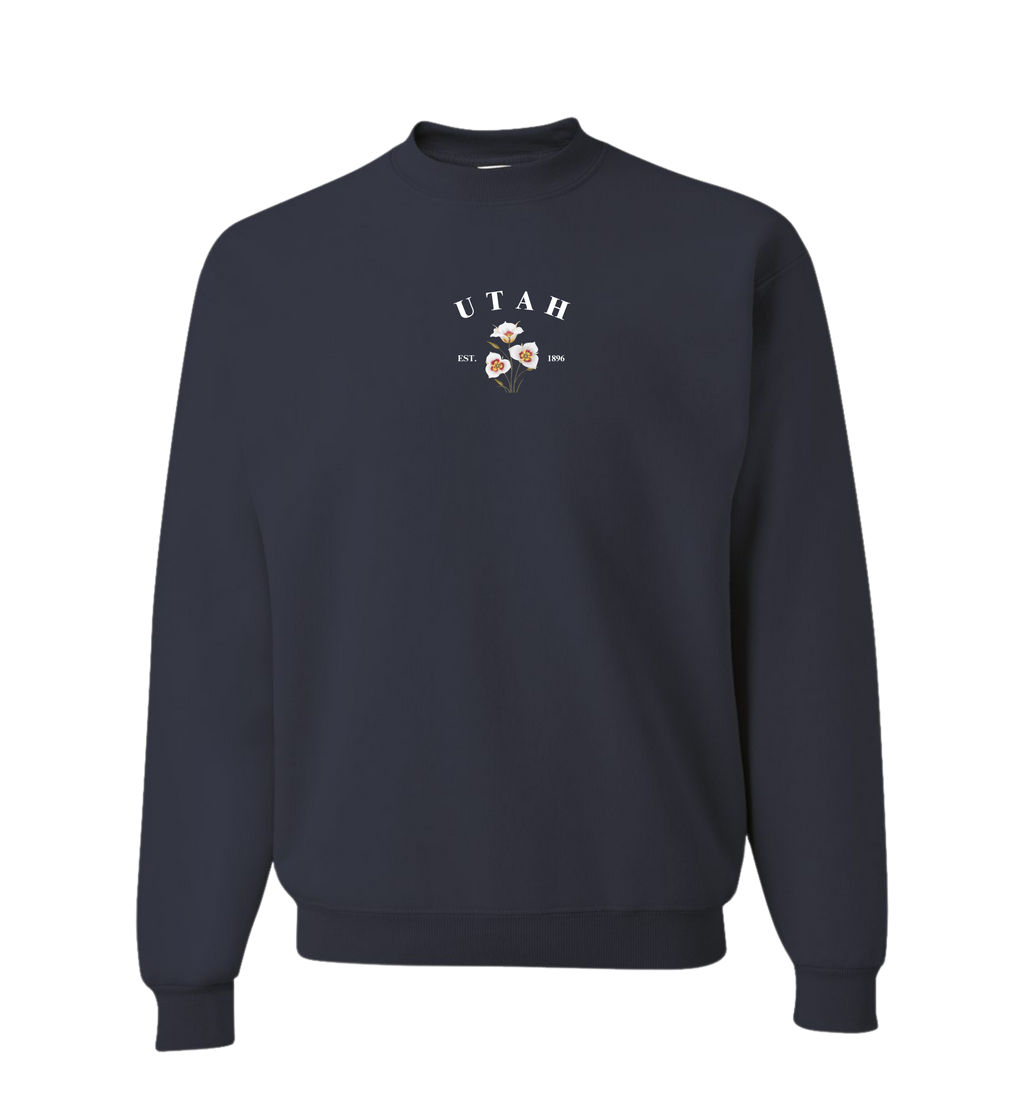 Utah State Flower Crewneck