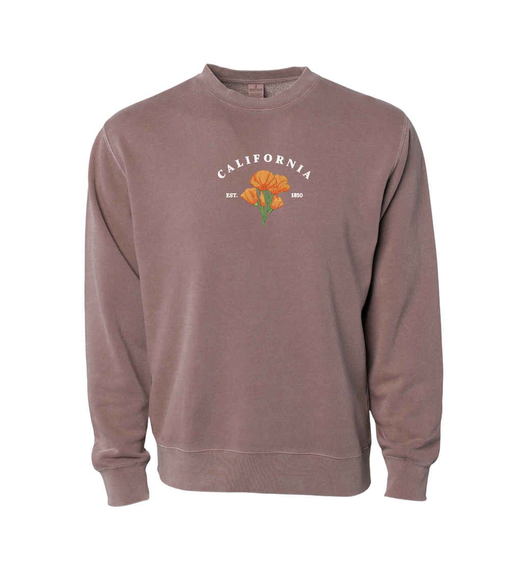 California State Flower Crewneck