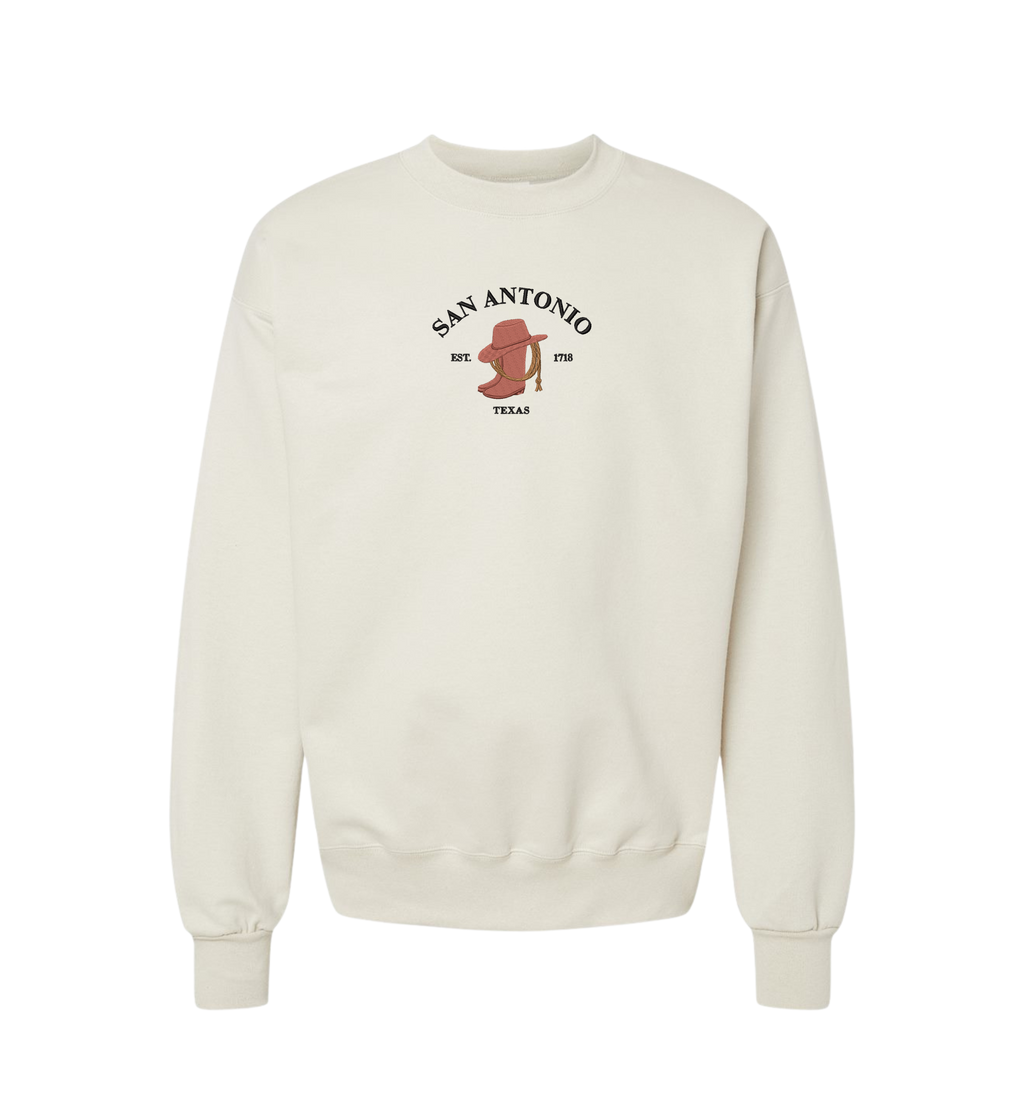 San Antonio Texas Crewneck