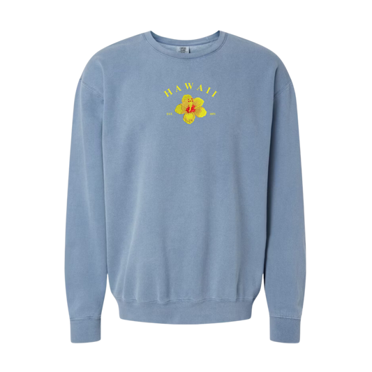 Hawaii State Flower Crewneck