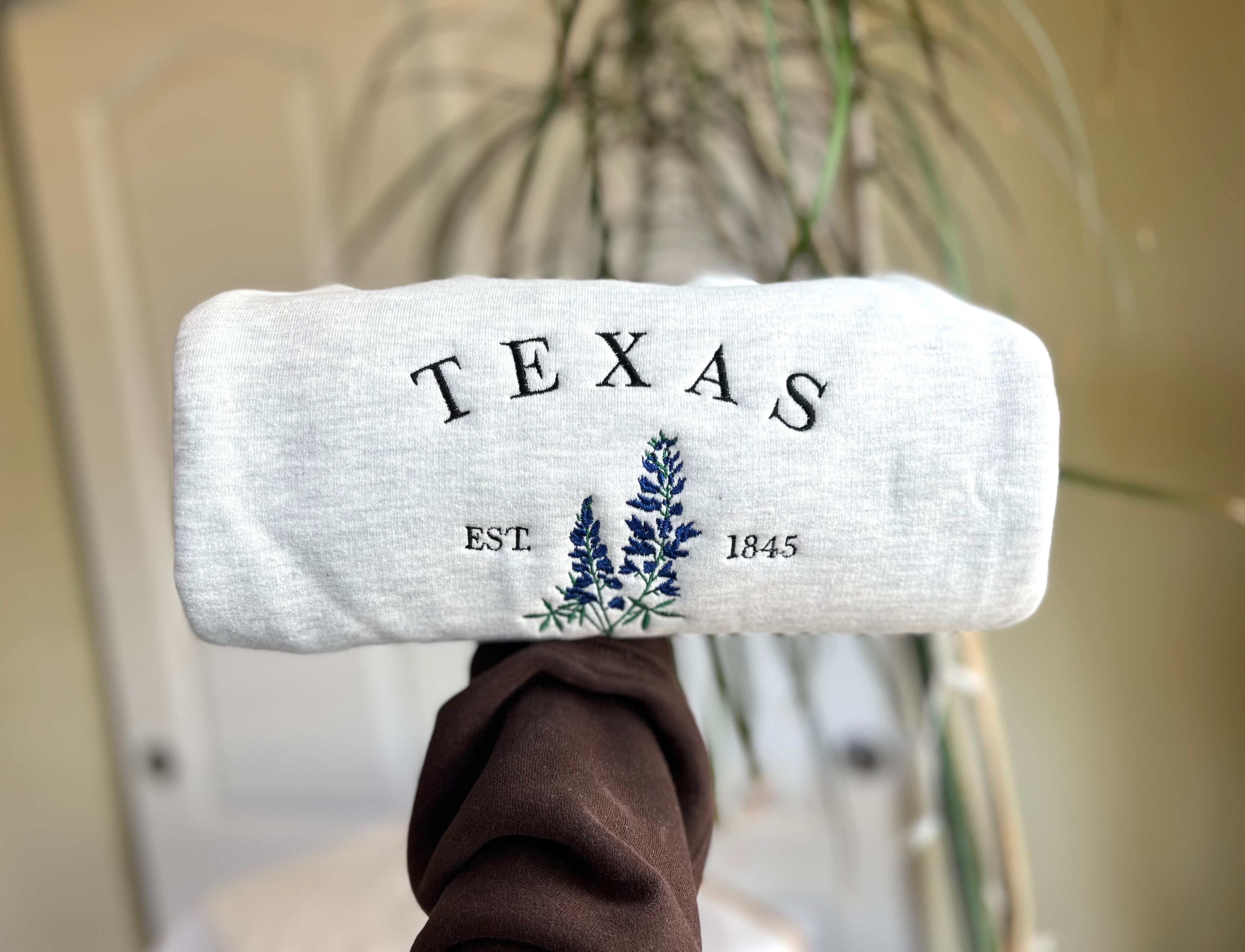 Texas State Flower Crewneck