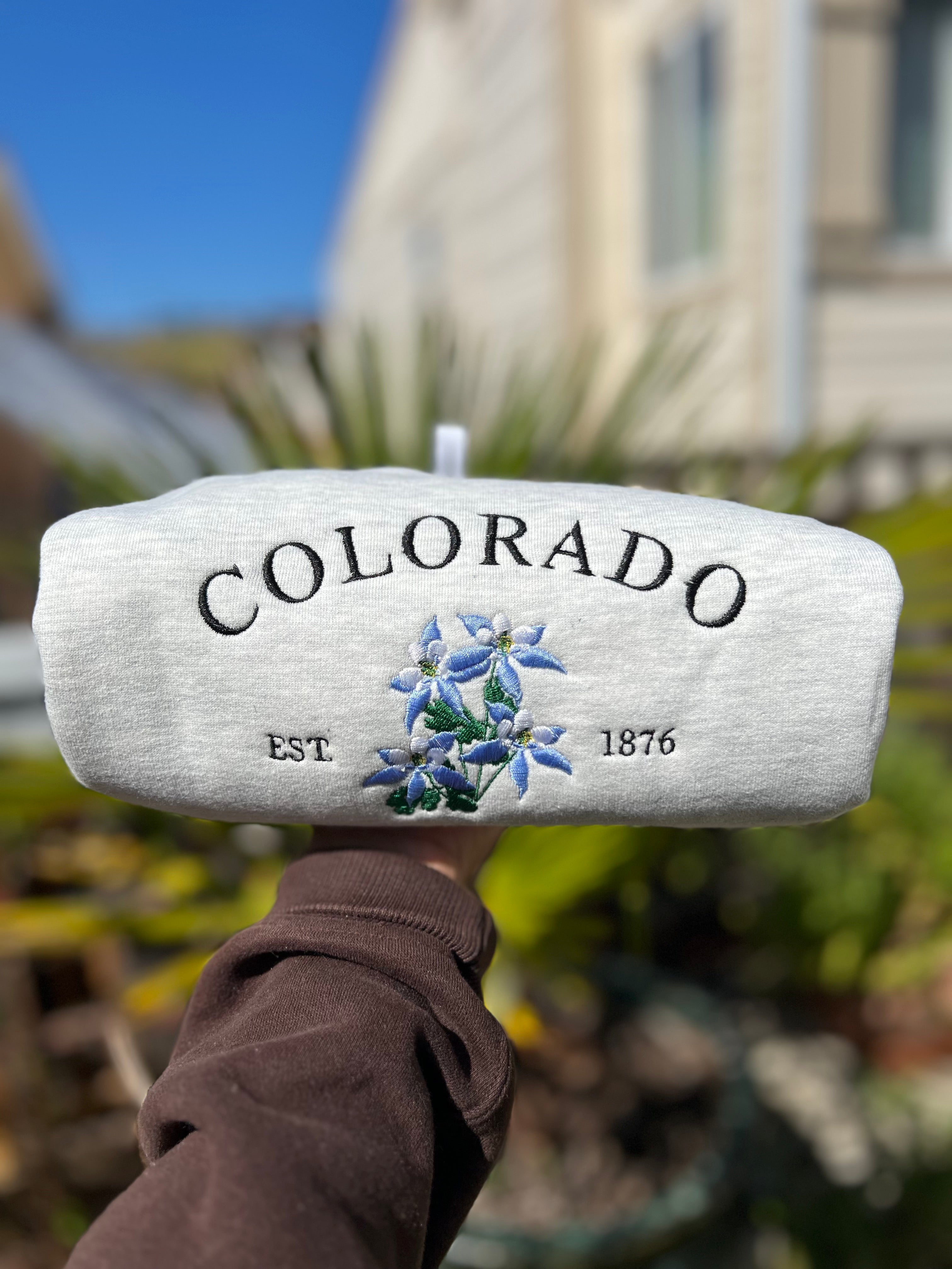 Colorado State Flower Crewneck