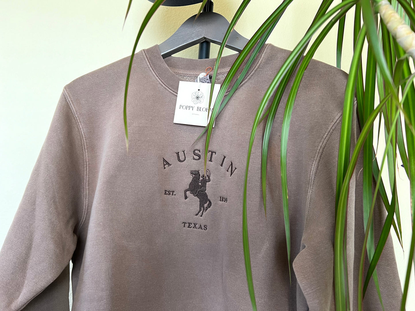 Austin Texas Cowboy Crewneck