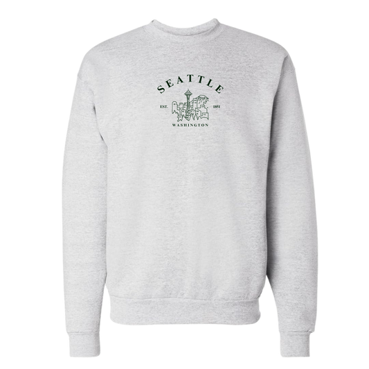 Seattle Washington Crewneck