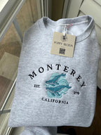 Monterey Bay Whale Crewneck