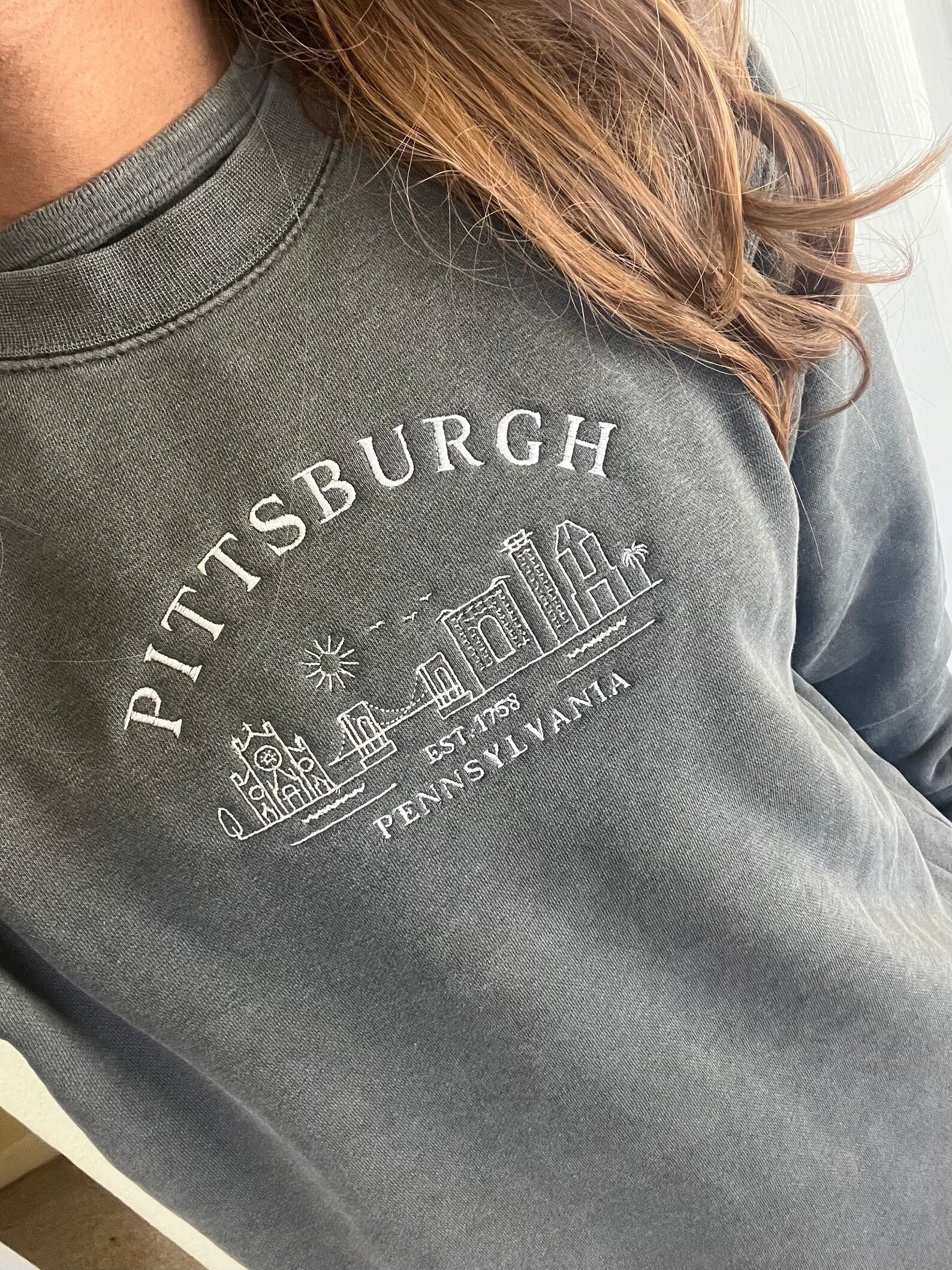 Pittsburgh Pennsylvania Crewneck