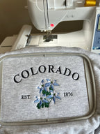 Colorado State Flower Crewneck