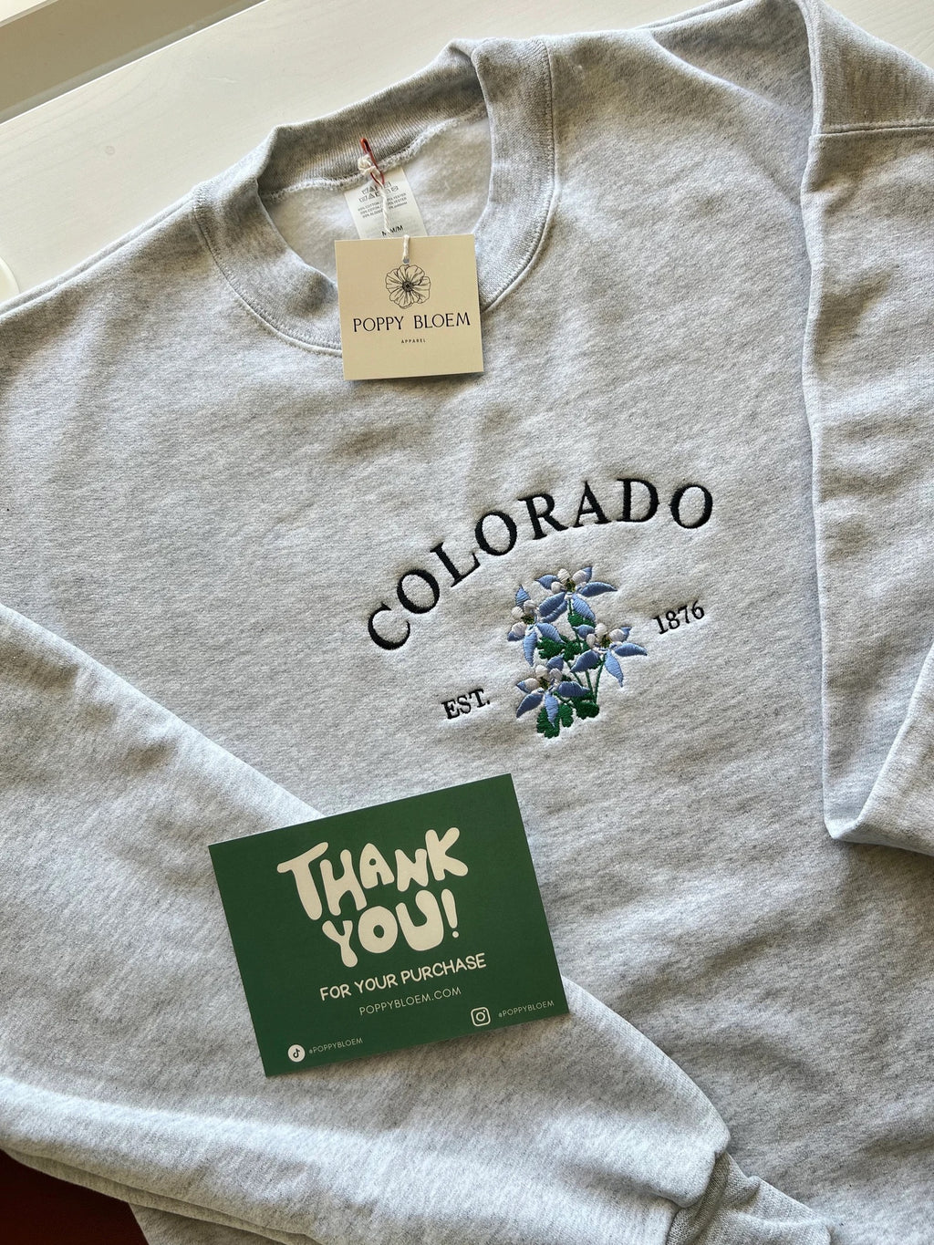 Colorado State Flower Crewneck
