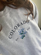 Colorado State Flower Crewneck