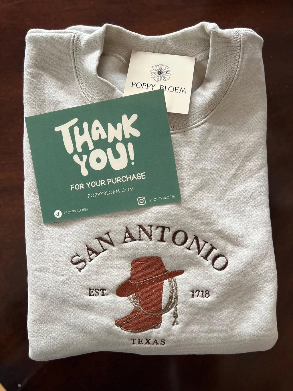 San Antonio Texas Crewneck