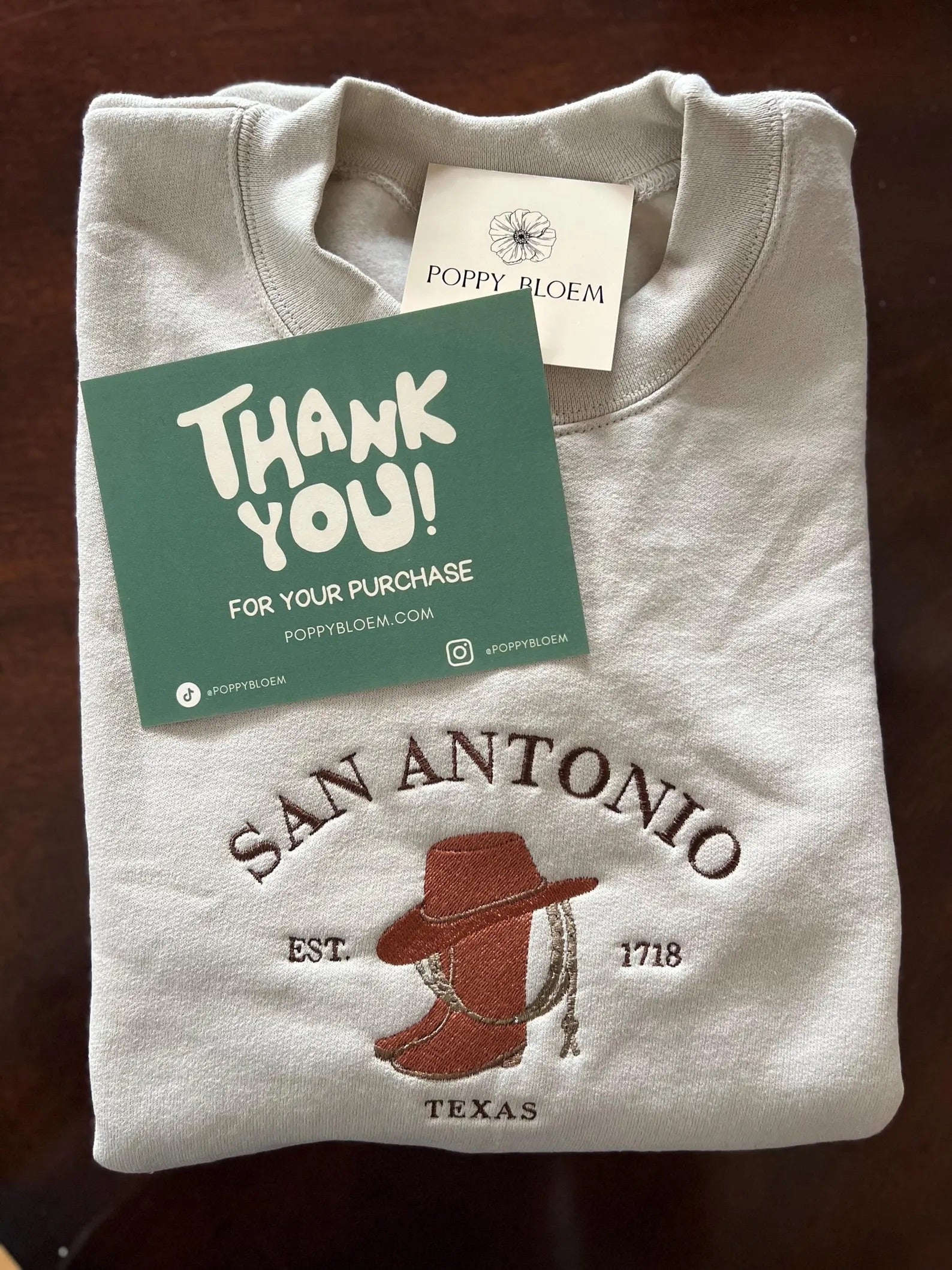 San Antonio Texas Crewneck