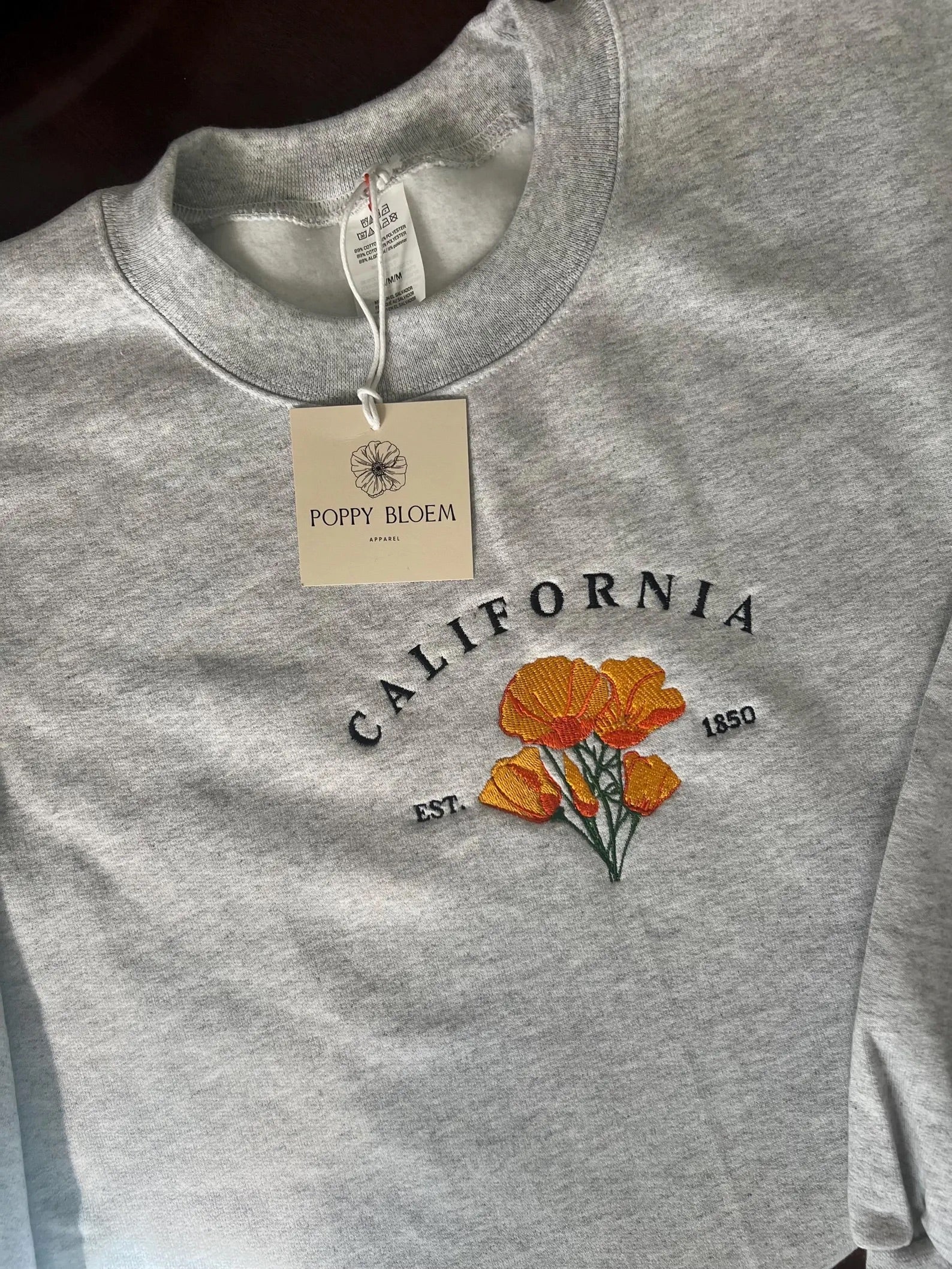 California State Flower Crewneck
