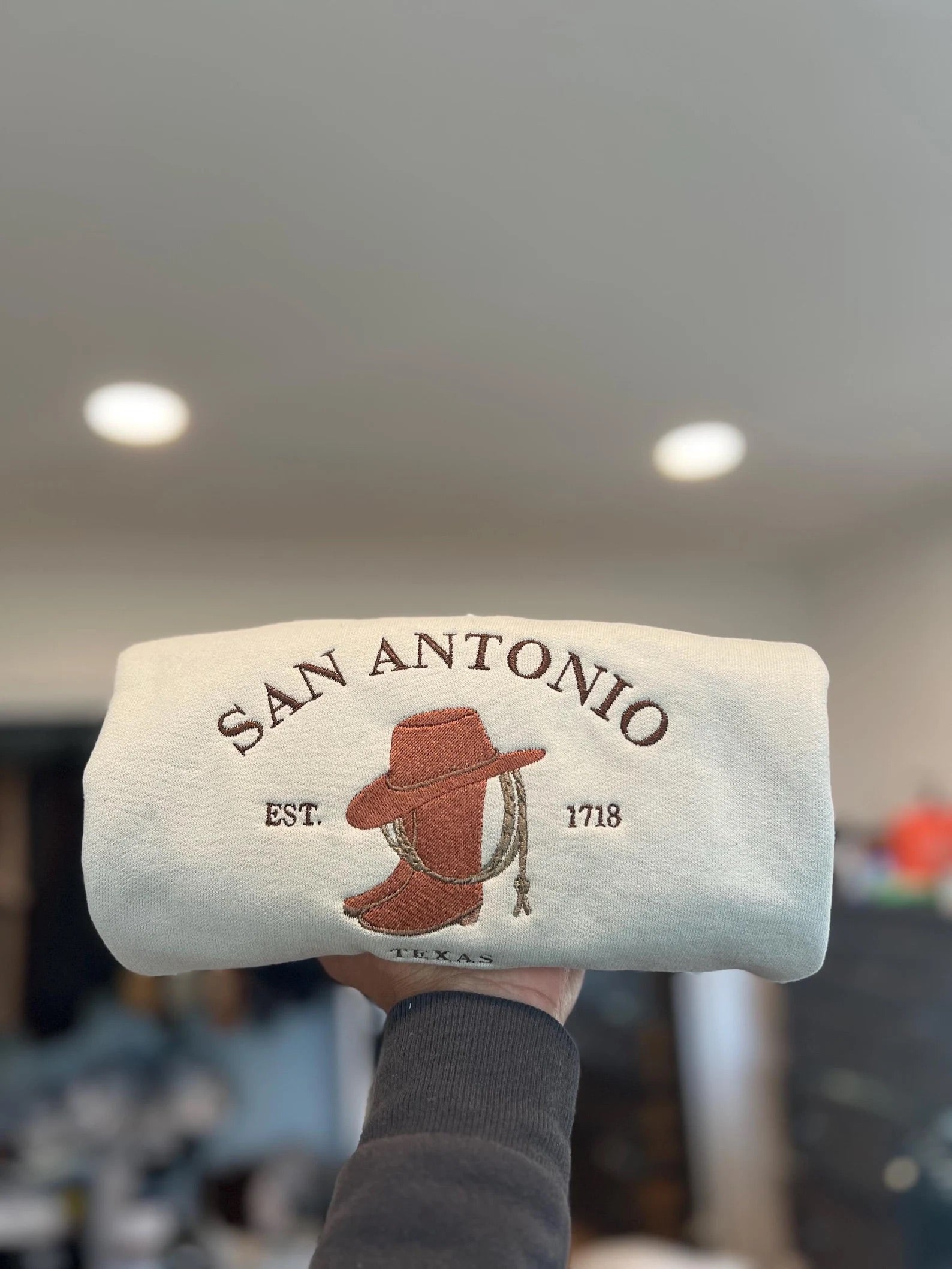 San Antonio Texas Crewneck