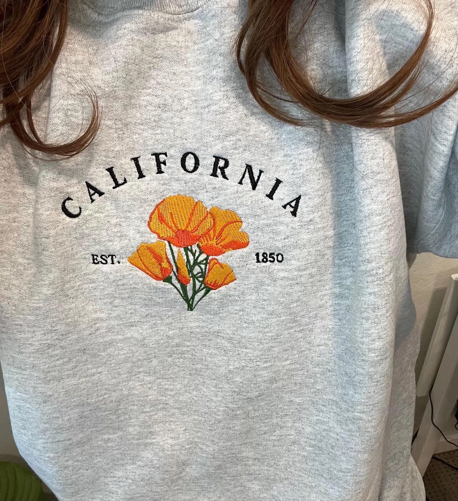 California State Flower Crewneck