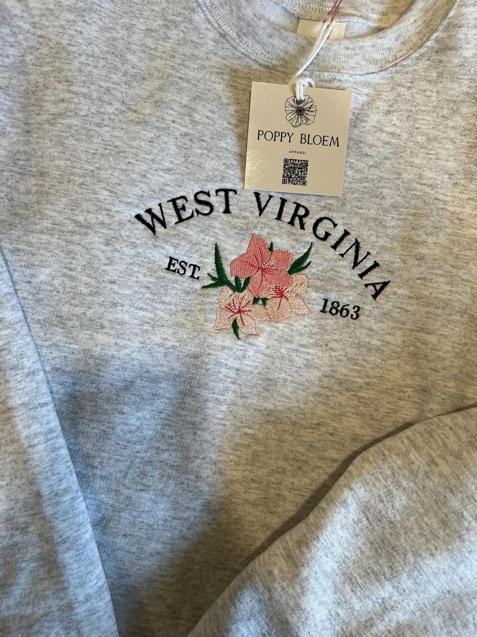West Virginia State Flower Crewneck
