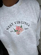 West Virginia State Flower Crewneck