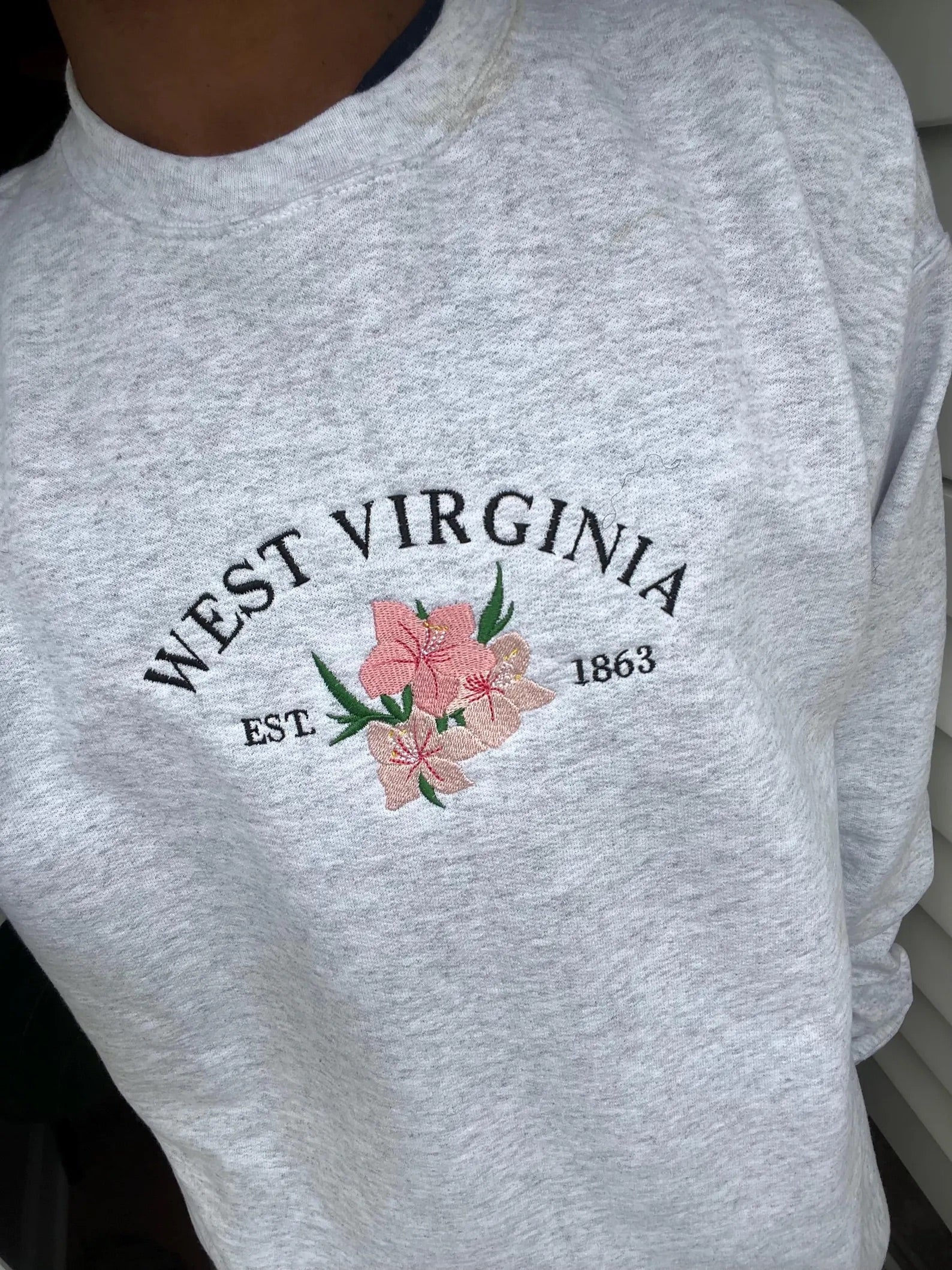 West Virginia State Flower Crewneck