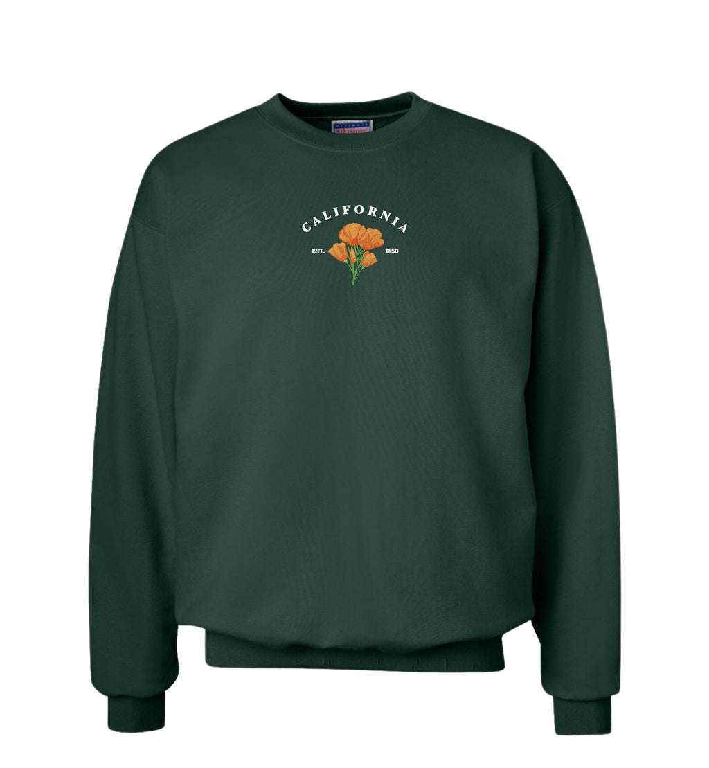 California State Flower Crewneck