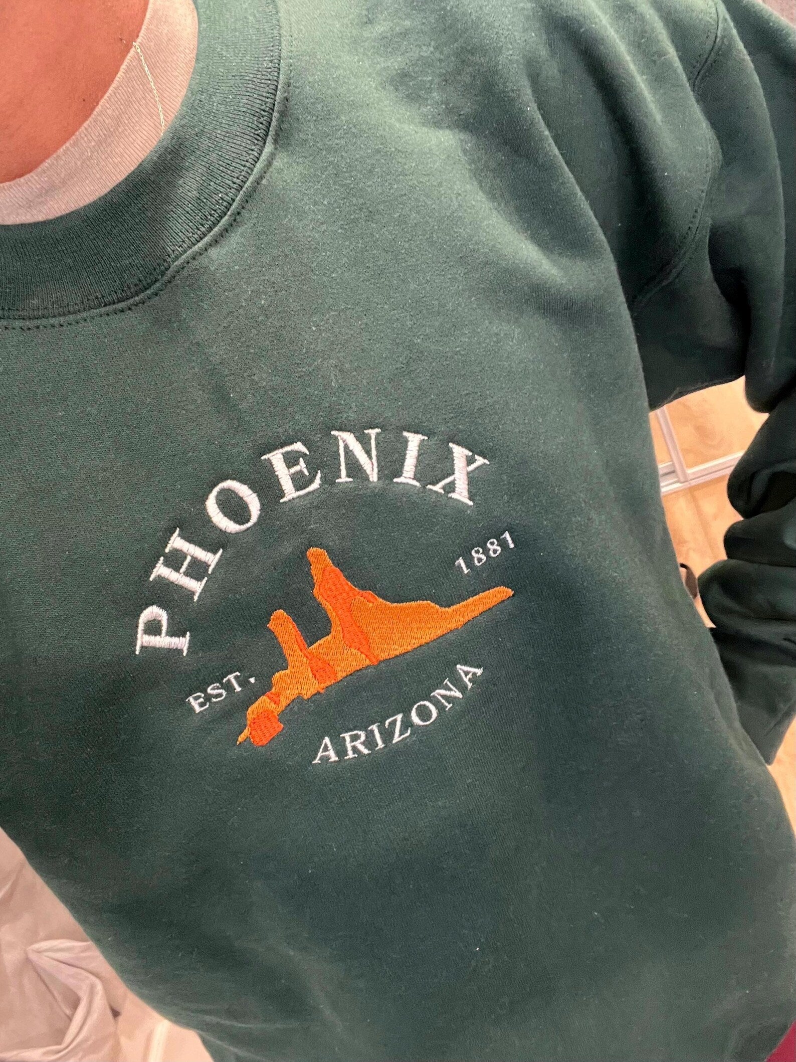 Phoenix Arizona Embroidered Sweatshirt